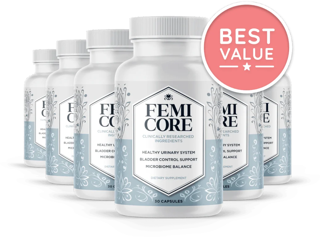 FemiCore 6 Bottle Package — Best Value Discount
